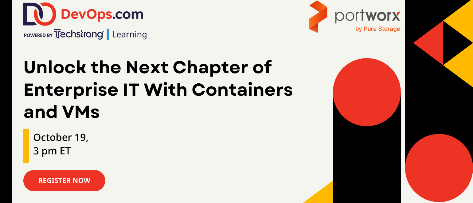 Unlock the Next Chapter of Enterprise IT With Containers and VMs